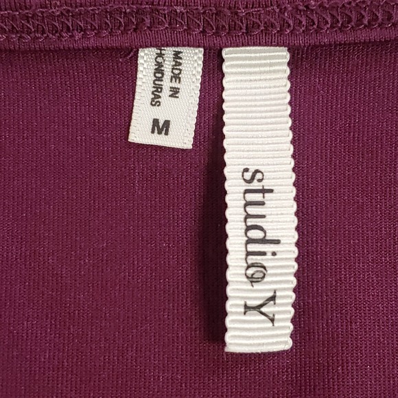 Studio‎ Y Womens Y2K Lace Trim Cami Size M Purple Elena Gilbert Bias Preppy 90S - Picture 4 of 10